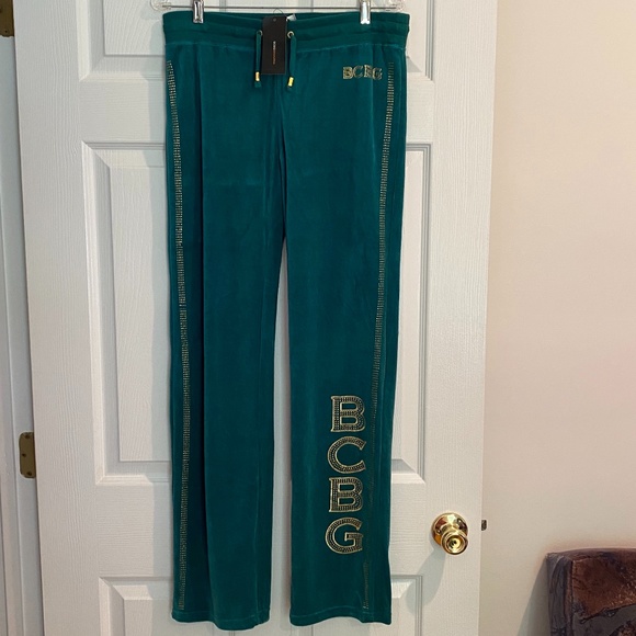 BCBGMaxAzria Pants - New With Tags (NWT): BCBGMAXAZRIA Velour Pants Size M